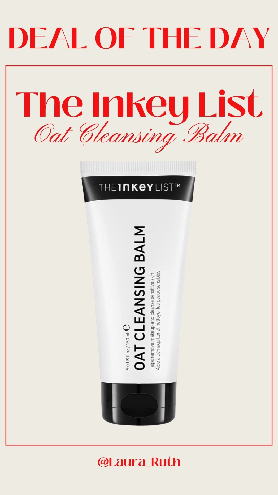 Deal of the Day - The Inkey List Oat Cleansing Balm Under £10 in the Amazon Black Friday Sale! 🖤🤍👯‍♀️ 

#LTKuk #LTKbeauty #LTKCyberWeek