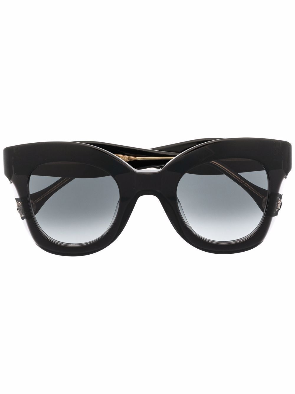 Carolina Herrera Chunky round-frame Sunglasses - Farfetch | Farfetch Global