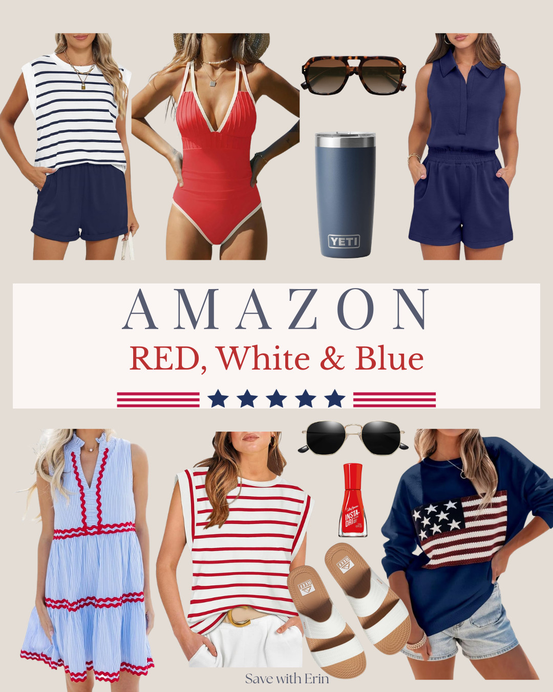 Adorable finds for the 4th of July #amazonfashion #amazonfinds #fourthofjuly  

 #LTKootd #LTKSeasonal