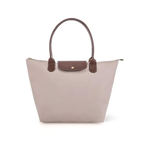 Tote Bag for Women Foldable Shoulder Bag Nylon Weekend Hobo Handbag | Amazon (CA)