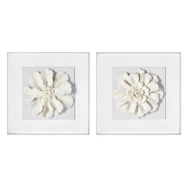 Bisque Flower 1 And 2 | Z Gallerie