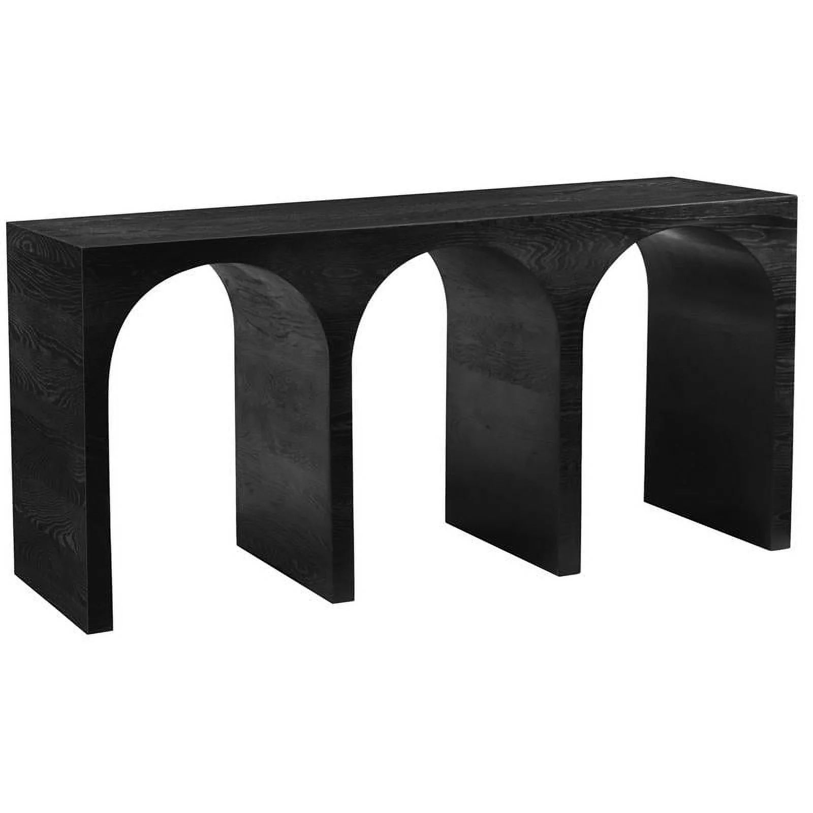 Meridian Furniture June Black Oak Console Table - Walmart.com | Walmart (US)