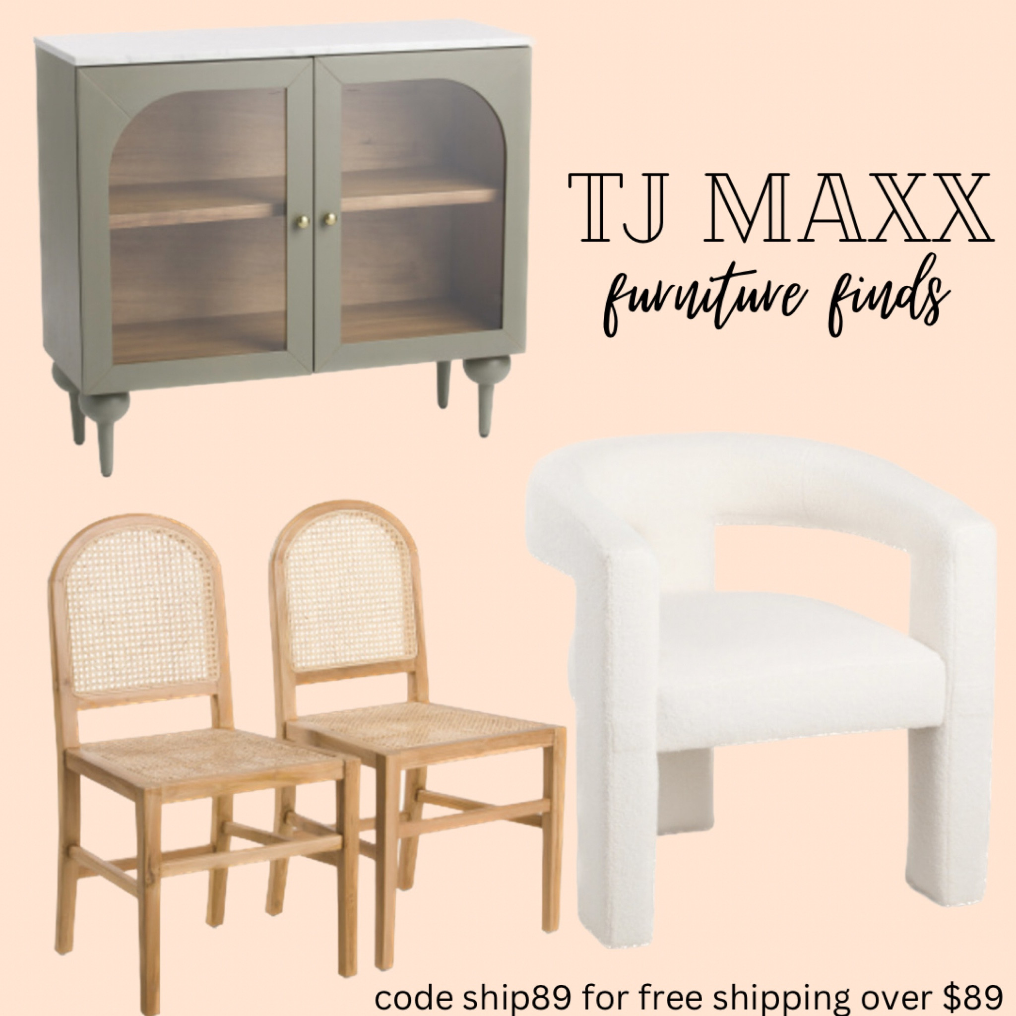 tj maxx furniture finds ✨ use code ship89 for free shipping over $89! 

#LTKFind #LTKsalealert #LTKhome