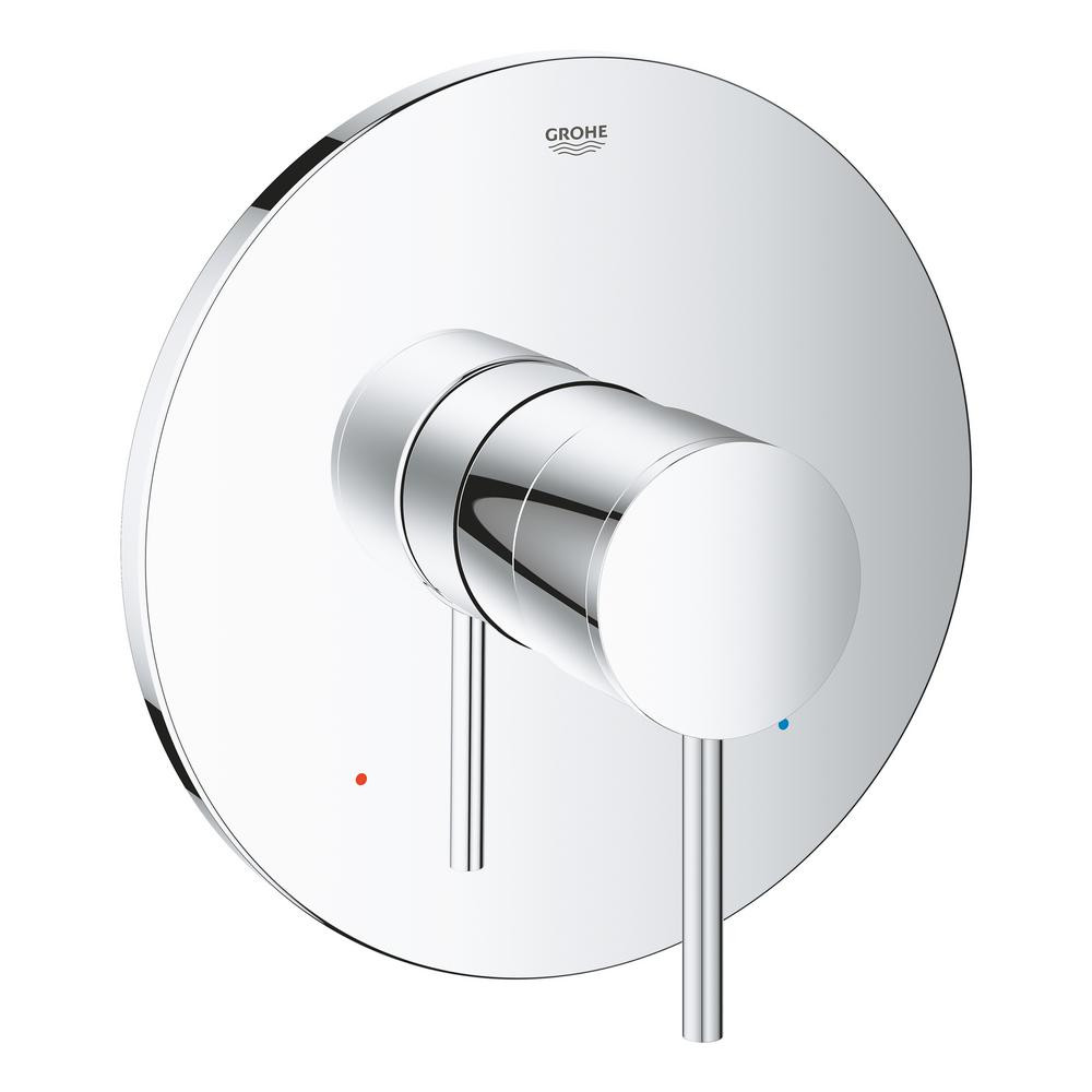 Atrio 1-Handle Valve Trim Kit in StarLight Chrome with Control Module (Valve Not Included) | The Home Depot