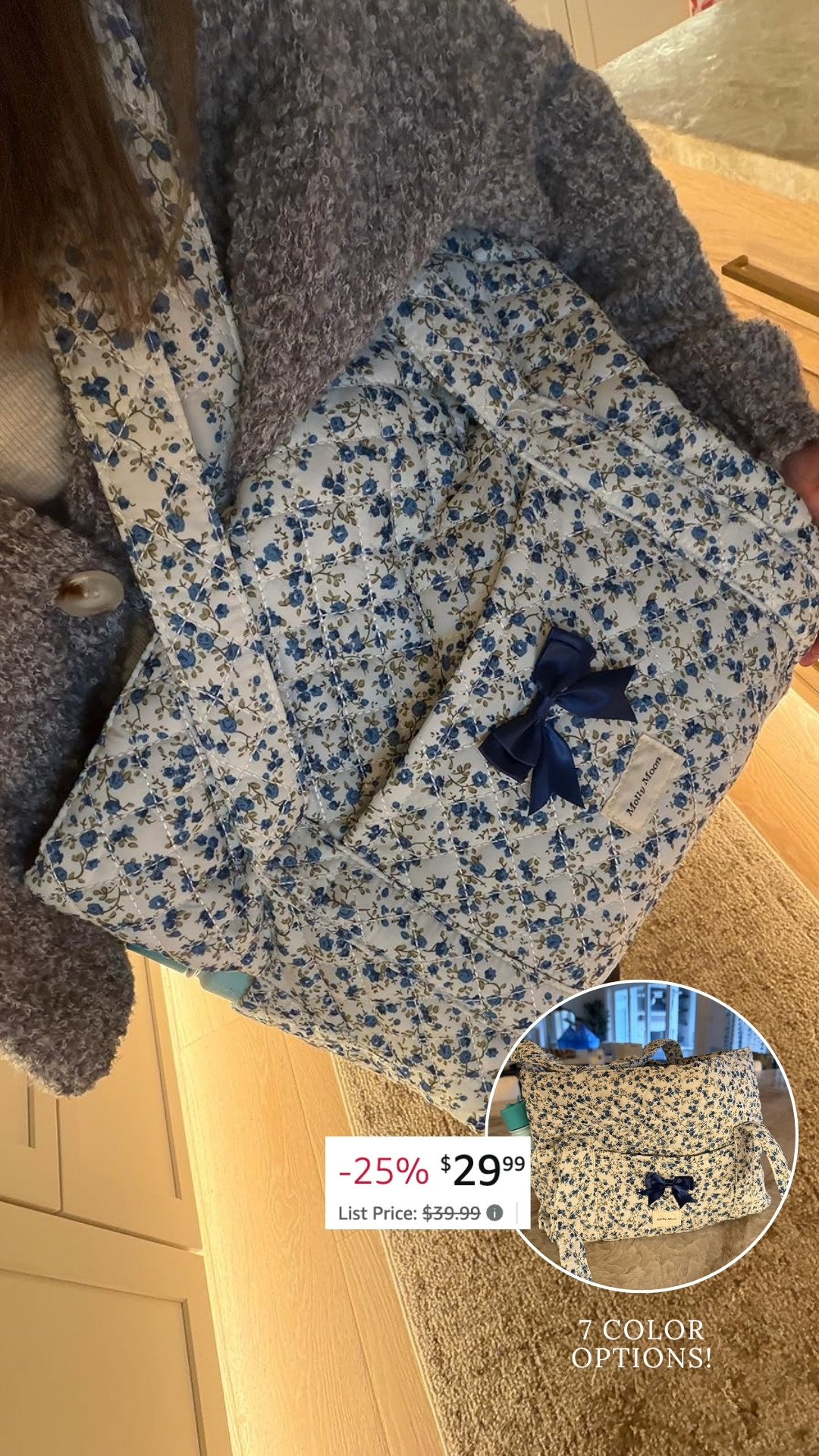 This floral quilted tote is on major sale! Would be a great last min VDay gift! Perfect for work or travel. So stylish and spacious! 

 #LTKValentine #LTKSaleAlert