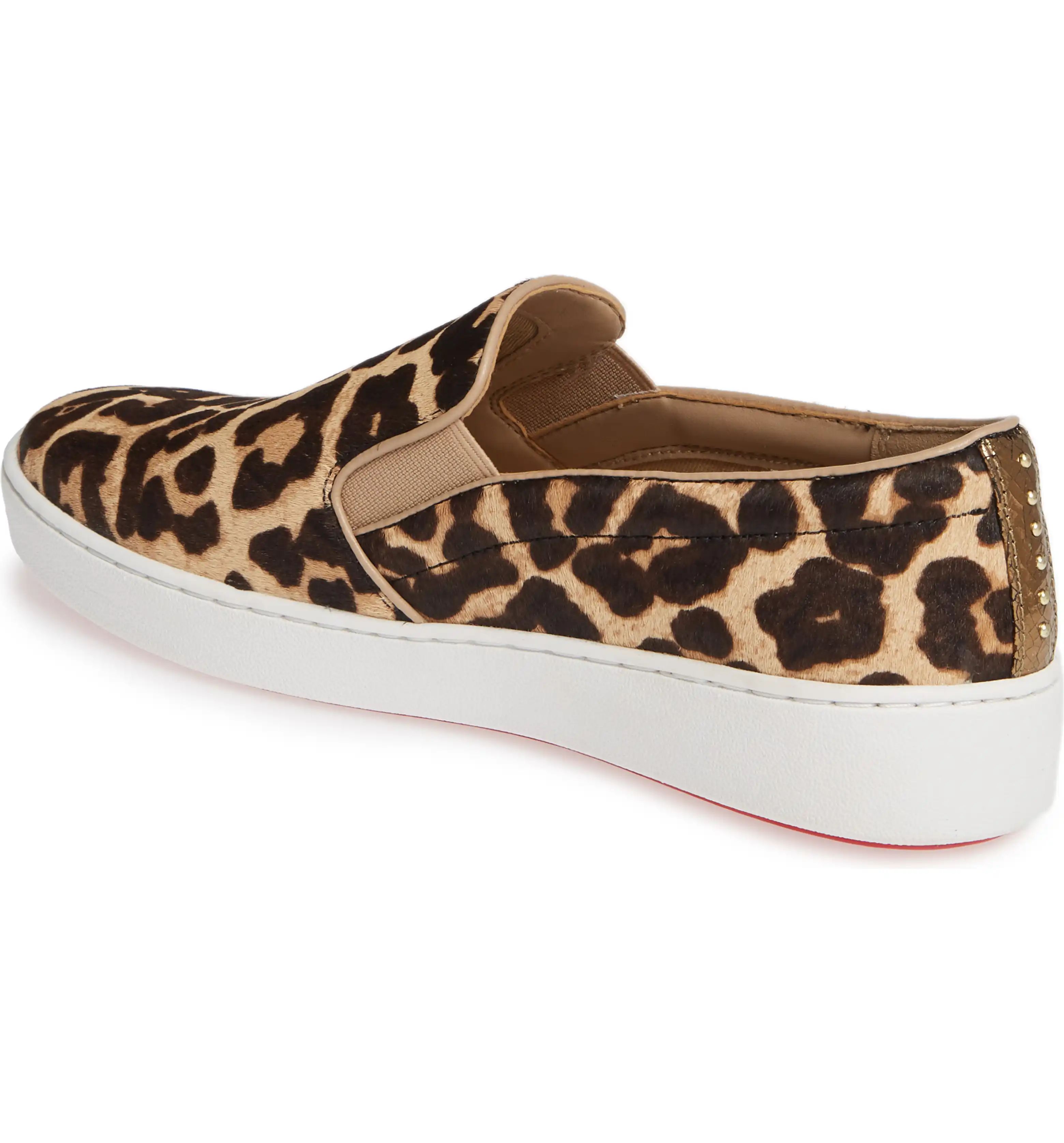 Keaton Genuine Calf Hair Slip-On Sneaker | Nordstrom