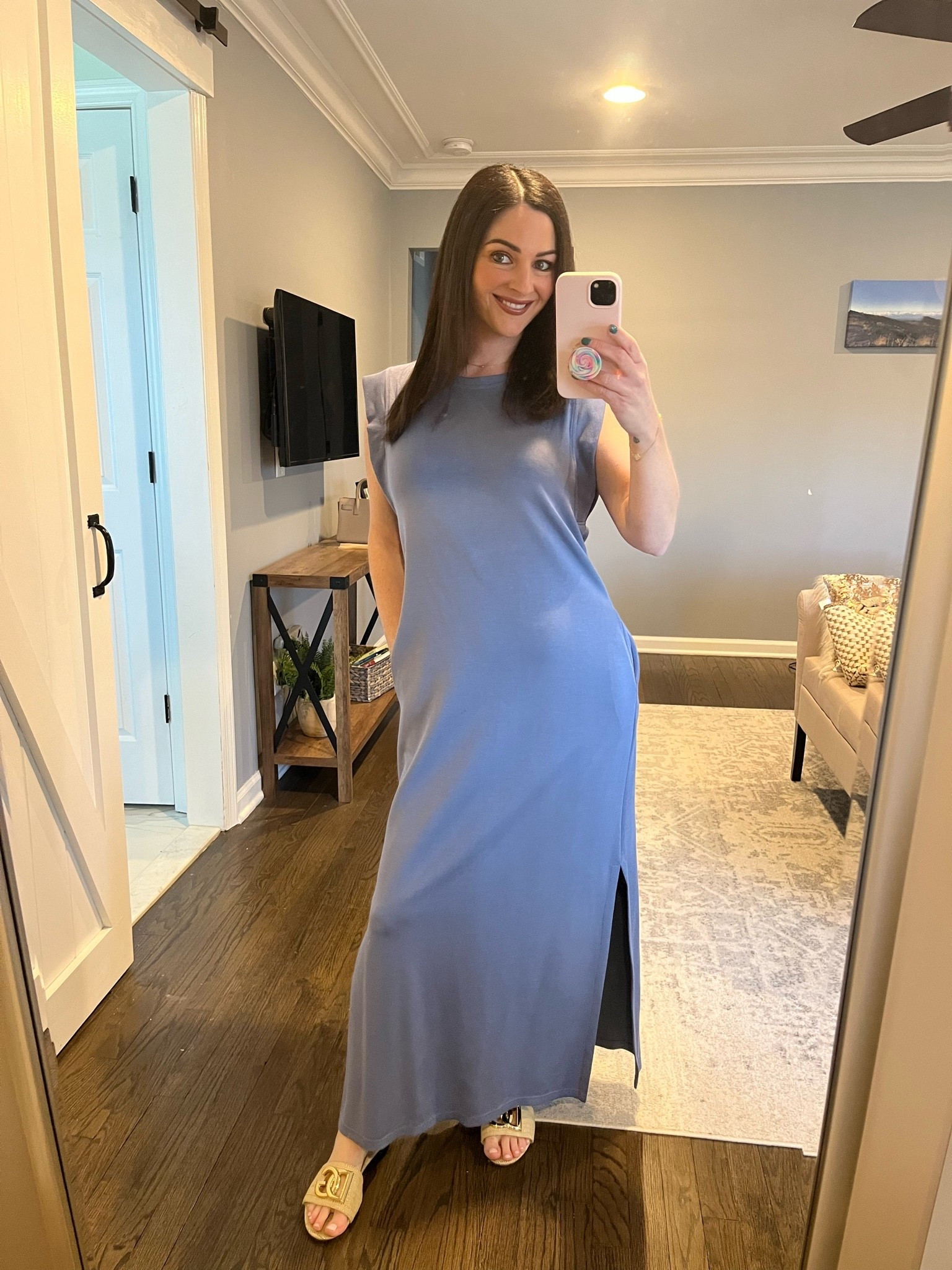 Memorial Day weekend = officially dress season ☀️👗 Sharing some of my favorite summer dress finds lately — from easy throw-on maxi dresses to flattering midi styles, casual everyday dresses, and the kind of pieces you’ll want to wear on repeat all summer long 

Effortless, comfy, and still polished 👏 This t-shirt maxi dress is the definition of easy summer style — super roomy without that “paper bag” look 🙌 The side slits make it breathable and easy to move in, and the hidden underarm panel = no bra peeking (!!). Perfect for staying cool and put-together at work on those hot summer days ☀️



 #SummerOutfits #MaxiDress #AmazonFashion #WorkOutfitIdeas #ComfyStyle #EffortlessStyle #TeacherOutfits #BusinessCasualStyle #amazondress #amazonmaxidress #amazonsundress @amazonfindsandfashion

#LTKTravel #LTKWorkwear #LTKmomlife