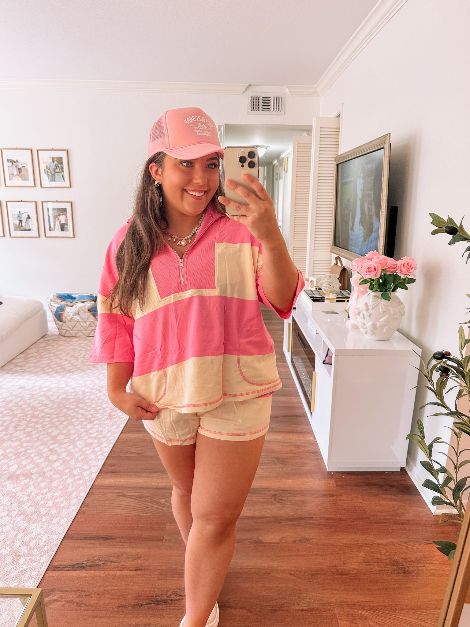 Cute casual summer outfit! Love this set it’s so soft and comfy! Looks like FP without the price! Wearing size M! 

#LTKStyleTip #LTKSummerEdit #LTKFindsUnder50
