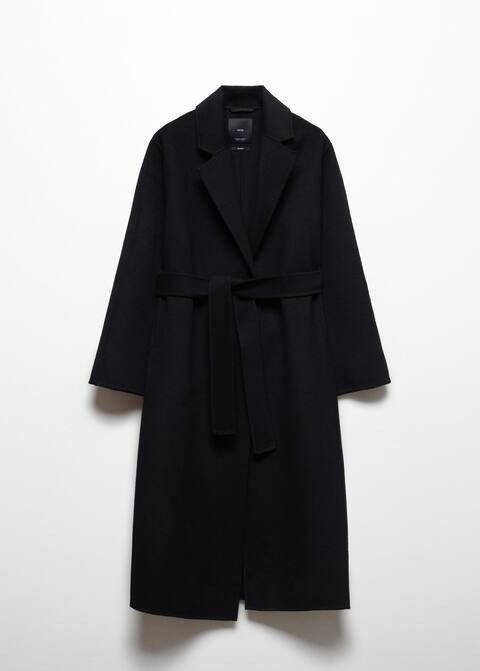 Handmade wool coat -  Women | Mango United Kingdom | MANGO (UK)