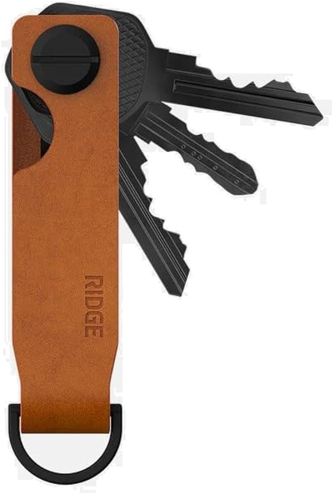 The Ridge Key Organizer - Compact Metallic Key Holder, Minimalist Innovative Keyholder, Smart Key... | Amazon (US)