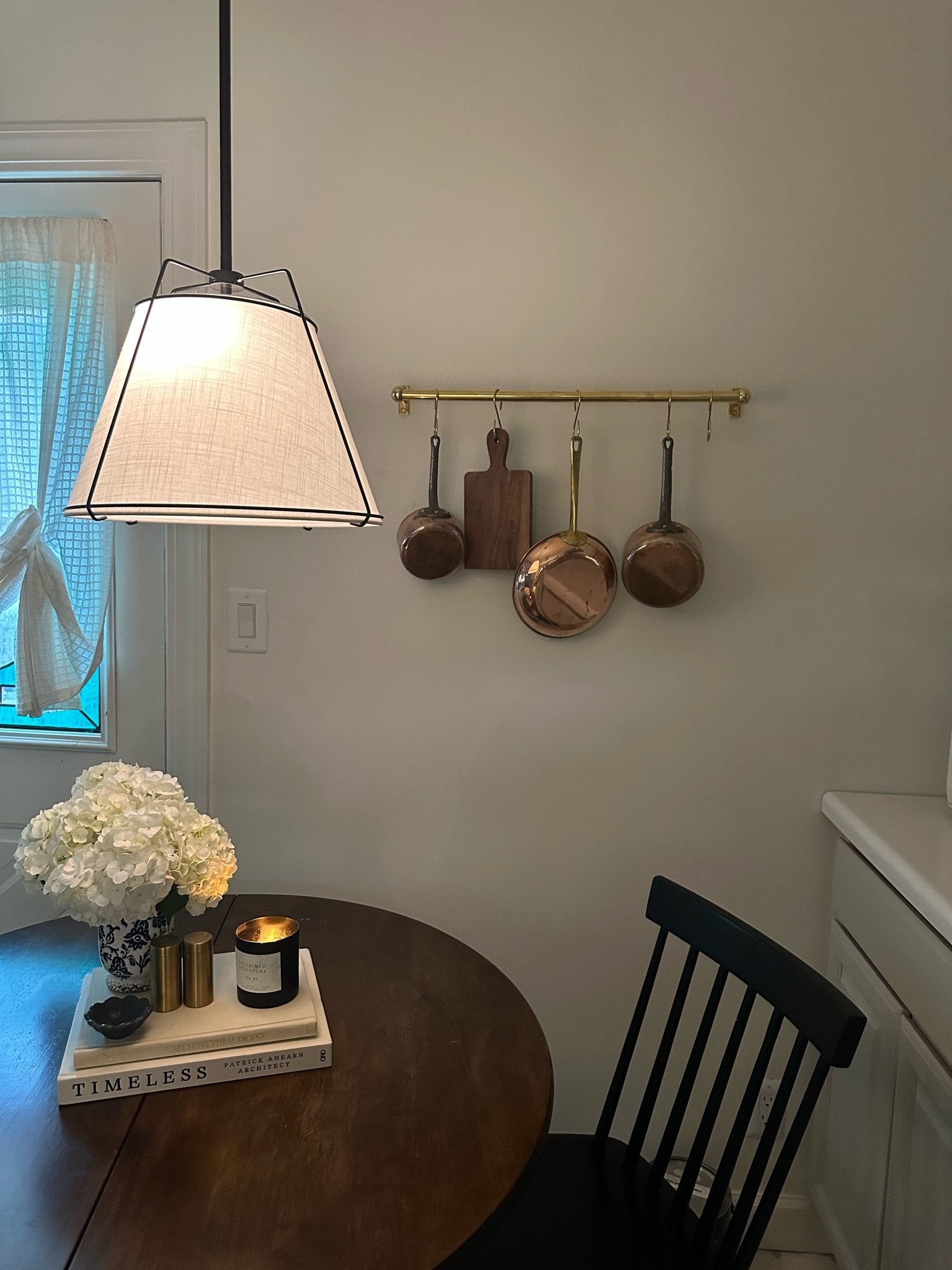 my favorite thrift find yet ✨ these beautiful french copper pots + pans are the perfect addition to our kitchen! Linking similar ones on ETSY, along with the unlacquered brass pot rail I snagged to showcase these beauties!🫶🏼

#LTKStyleTip