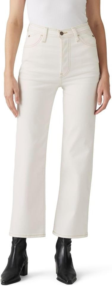 Levi's Womens Riveted Ribcage Straight Ankle Jeans | Amazon (US)