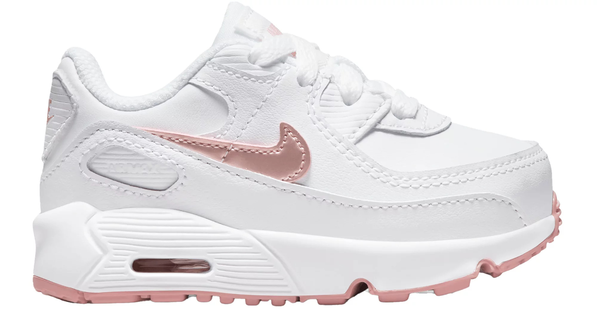Nike Toddler Air Max 90 Shoes, Boys', Solid White | Dick's Sporting Goods