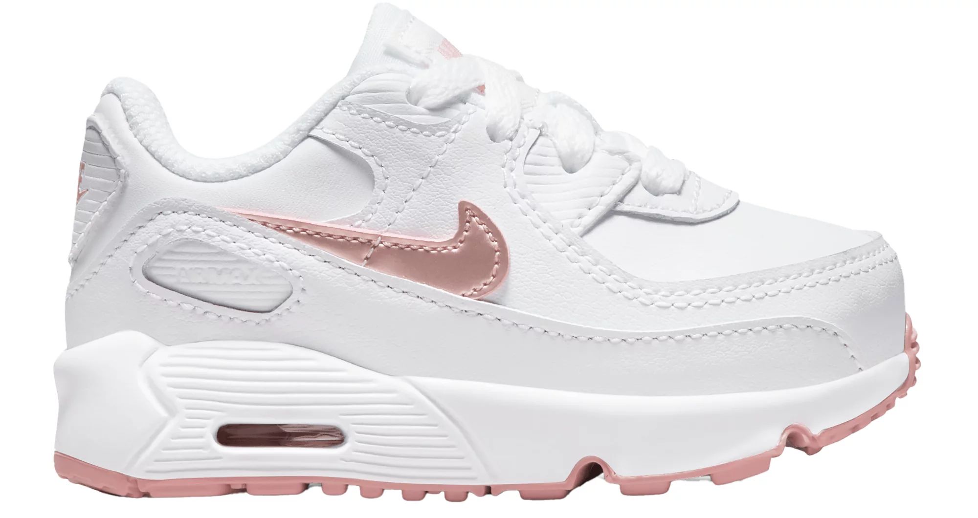 Nike Toddler Air Max 90 Shoes, Boys', Solid White | Dick's Sporting Goods