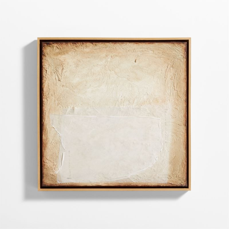 "Soul" by Aliyah Sadaf 25.5"x25.5" Wall Art | Crate & Barrel | Crate & Barrel