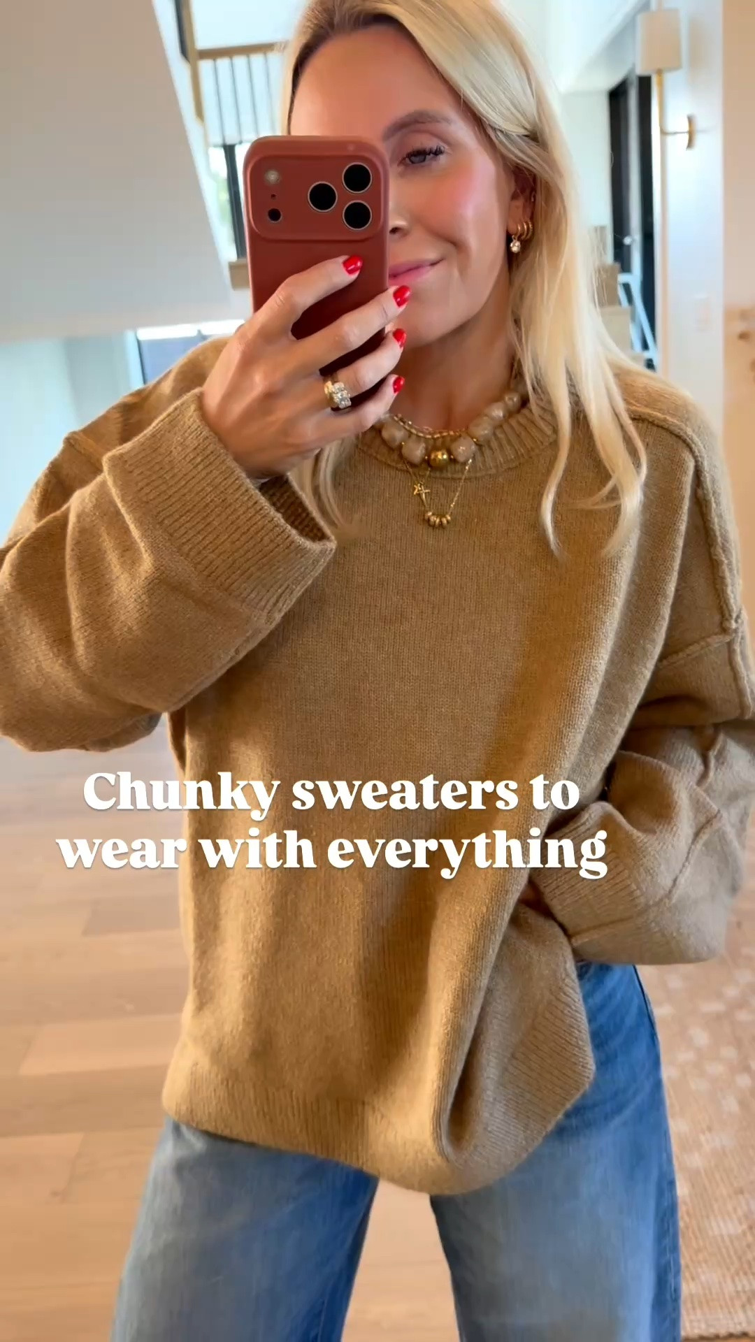 Cozy Walmart sweater!