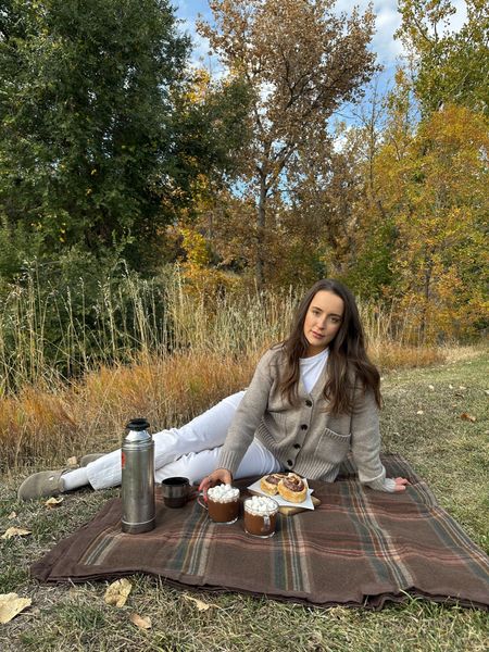 Last bits of fall 🍂🤎🥐
.
.
.
.
Picnic aesthetic, fall picnic, fall vibes, winter outfit, outfit ideas, cardigan, neutral outfit, easy outfit ideas, comfy outfit inspo, Amazon fashion finds, fall aesthetic #fallstyle #outfitideas #pinterestaesthetic #fallaesthetic #cottagecore #minimalstyle #easyoutfitideas 

#LTKstyletip #LTKHoliday #LTKSeasonal