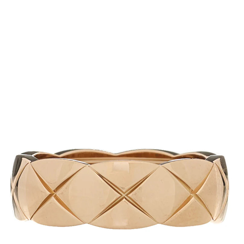 18K Beige Gold Small Coco Crush Ring 55 7.25 | FASHIONPHILE (US)