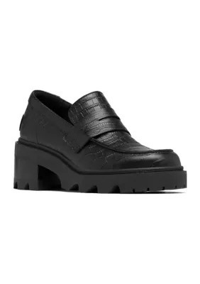 SOREL Women's Joan Nowâ¢ City Loafers, Black, 7.5M | Belk