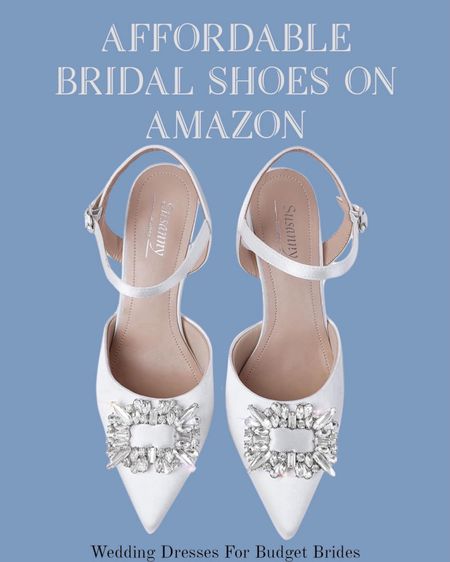Affordable white wedding shoes on Amazon.

Bride shoes, wedding heels, bridal shoes.

#LTKshoecrush #LTKSeasonal #LTKwedding
