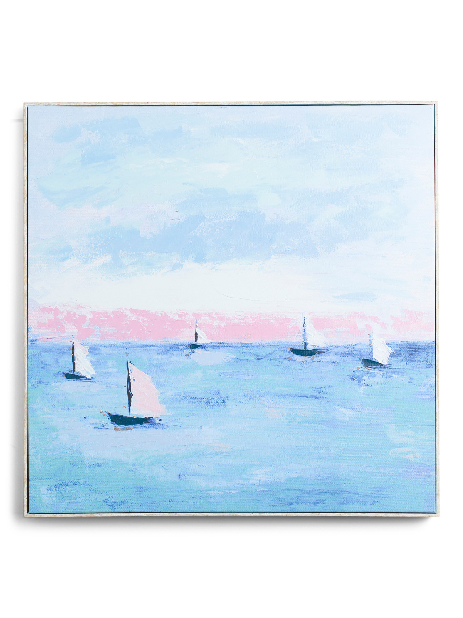 30x30 Sail Seascape Wall Art | Coastal | Marshalls | Marshalls