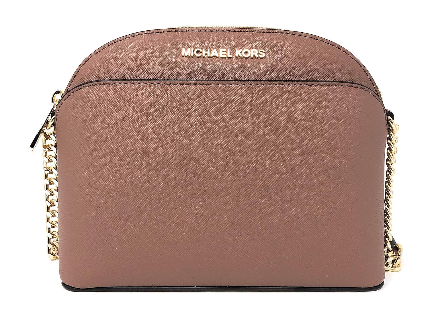 Michael Kors Emmy Medium Crossbody in Saffiano Leather | Amazon (US)