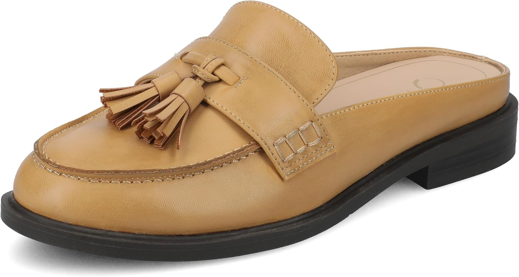 Journee Womens Azura Tassel Mule Loafer | Amazon (US)