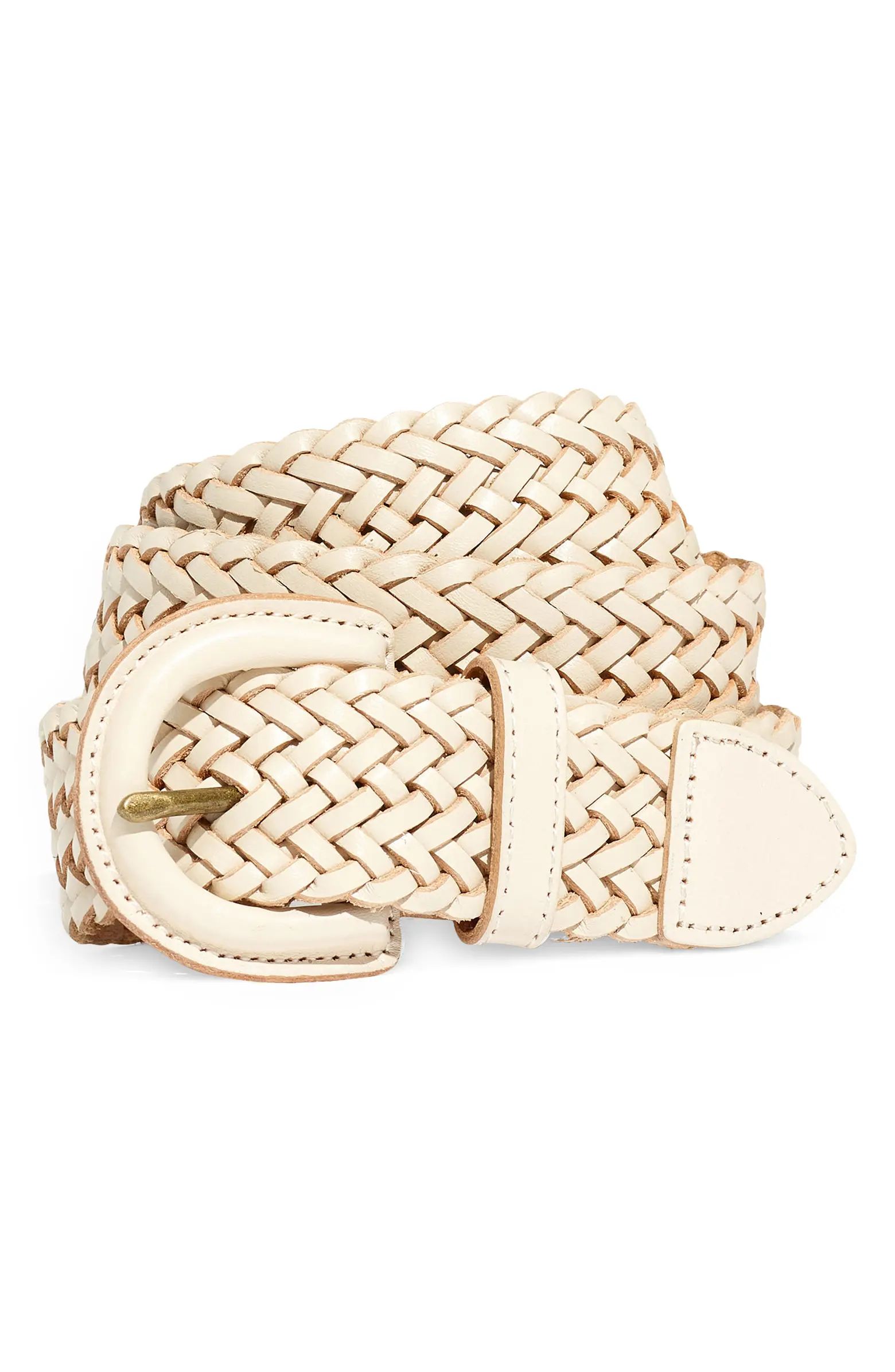 Woven Leather Belt | Nordstrom