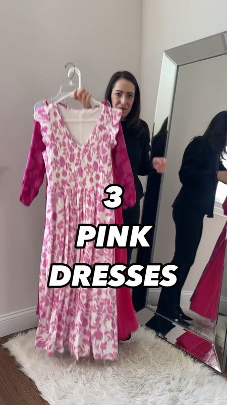 3 pink dress
Spring dress
Maxi dress
Midi dress
Spring fashion 
Workwear 

#LTKsalealert #LTKxTarget #LTKstyletip