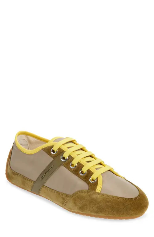 Givenchy Slim Sneaker in Khaki/Yellow at Nordstrom, Size 11Us | Nordstrom