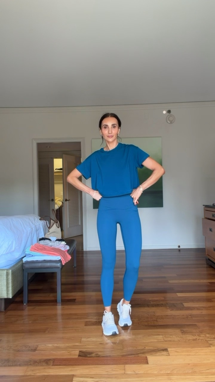 Spanx extra 30% off sale styles code EXTRA30. I'm wearing size S in both.

#LTKActive #LTKOver40 #LTKSaleAlert