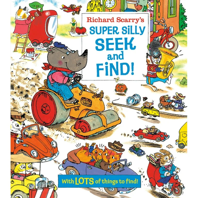 Richard Scarry's Super Silly Seek and Find! -- Richard Scarry | Walmart (US)