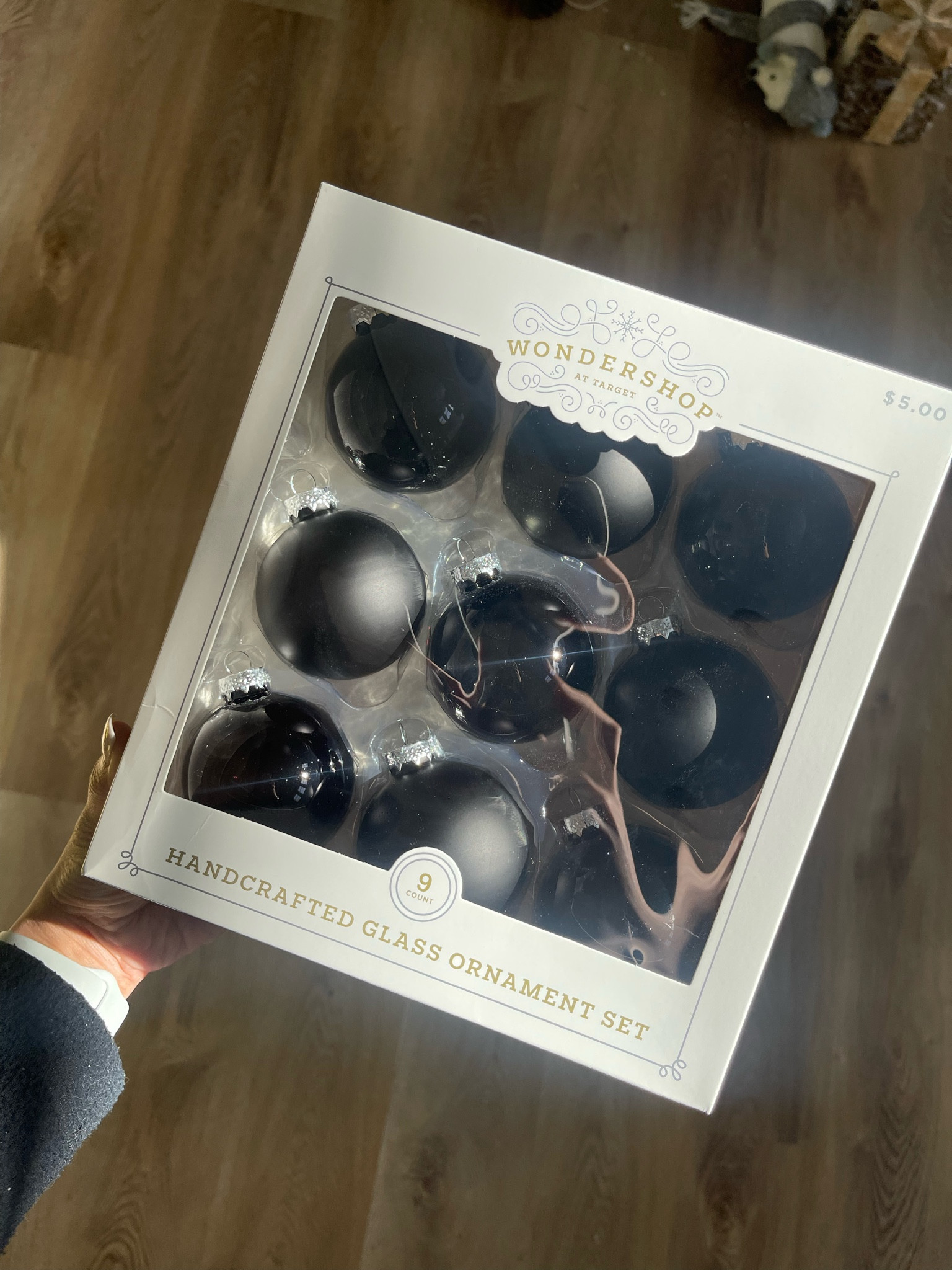 Black ornaments from target on sale!

#LTKHoliday #LTKSeasonal