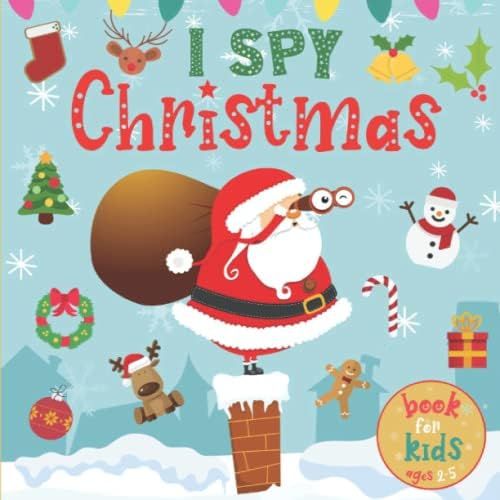 I Spy Christmas Book for Kids Ages 2-5: Search and Find Christmas Activity and Coloring Book for ... | Amazon (US)