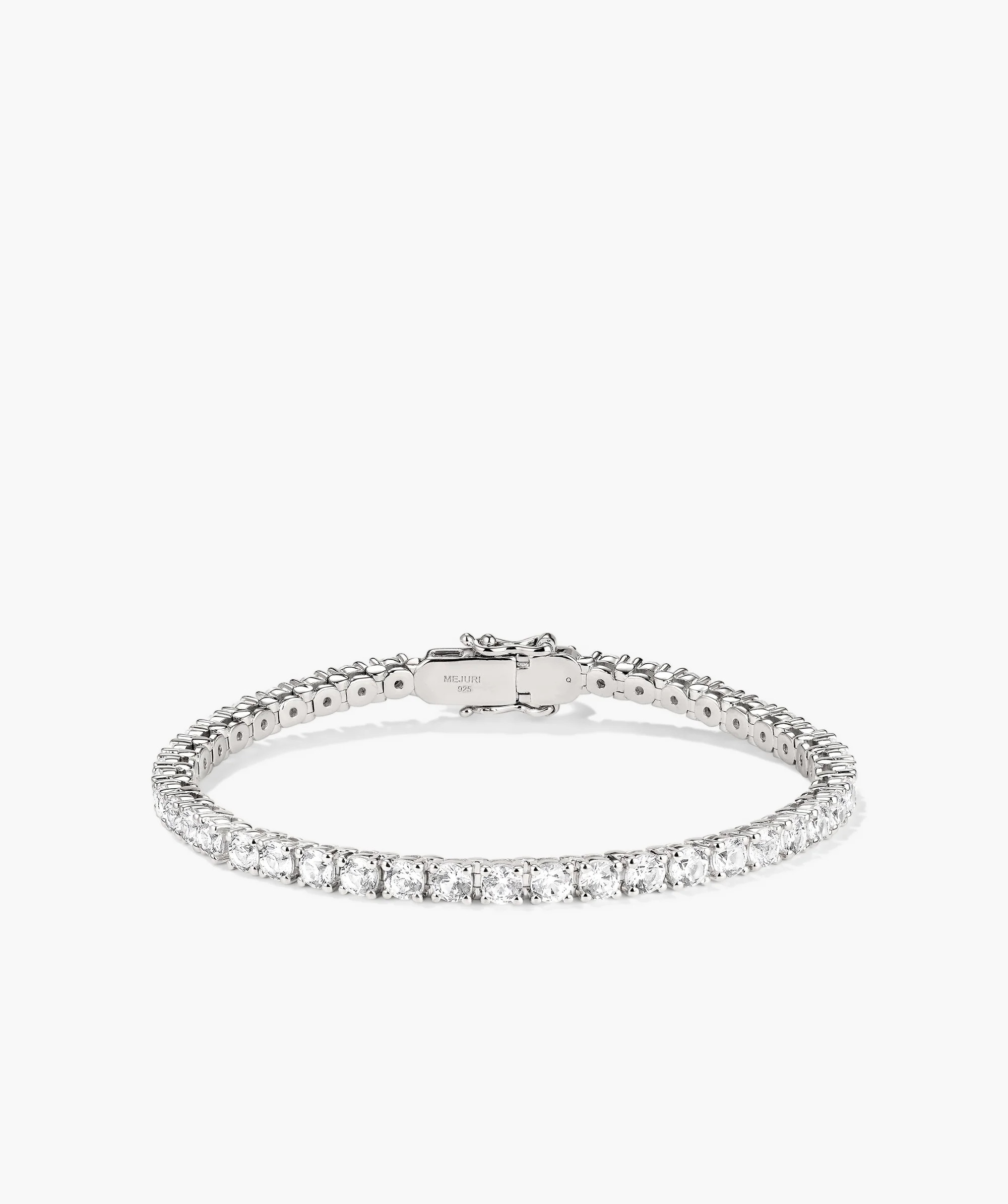 Lab Grown Sapphire Tennis Bracelet | Mejuri Fine Crew
