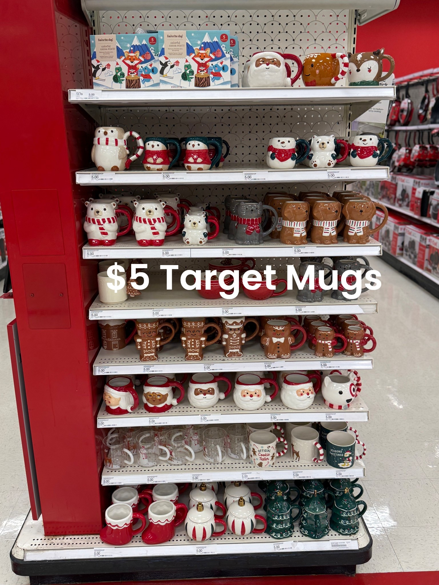 $5 Target Mugs 🎯🎅🏼