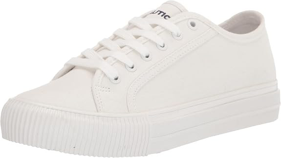 Nautica Women Fashion Sneaker Lace-Up Tennis Casual Shoes for Ladies | Amazon (US)