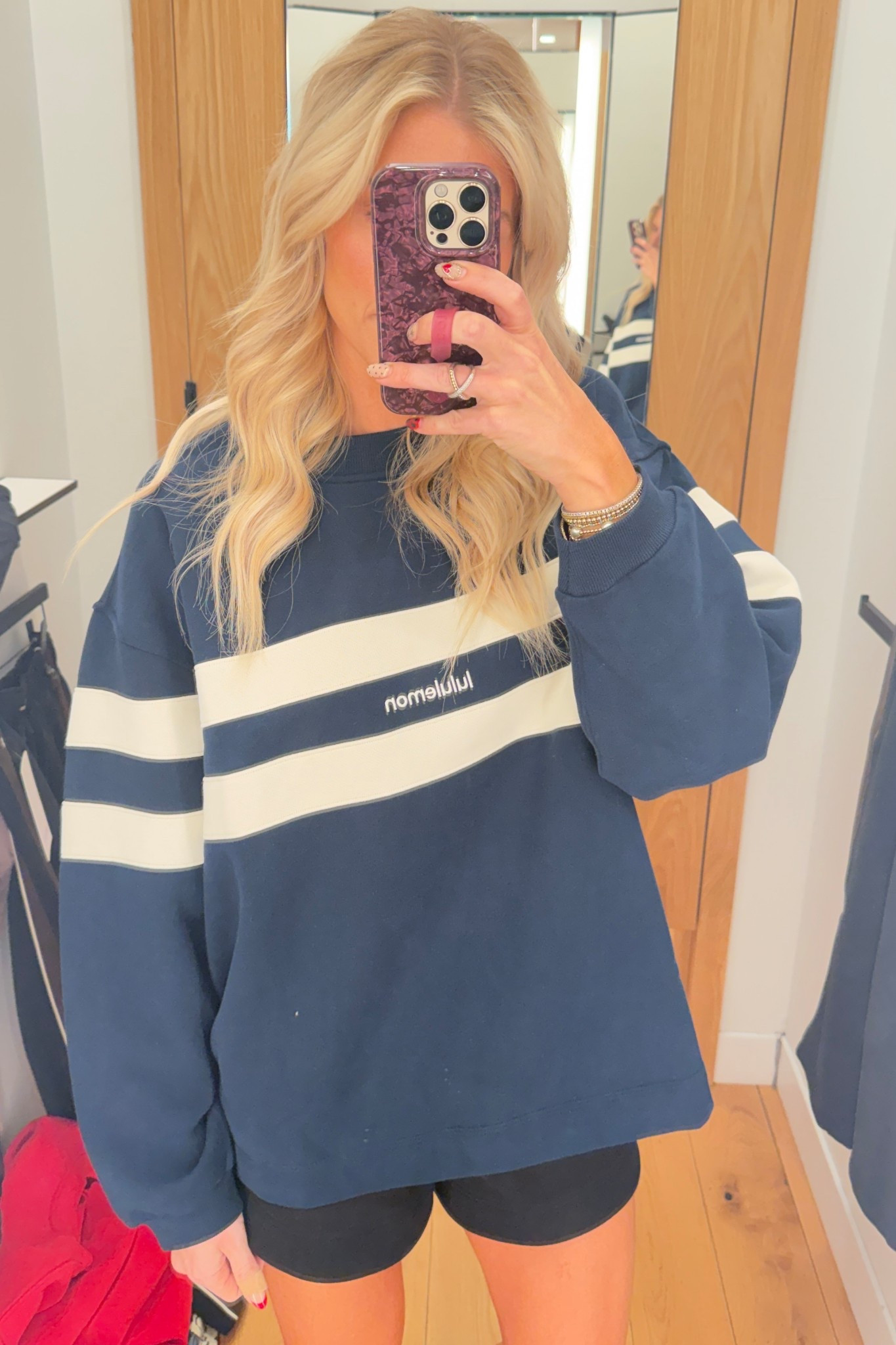 New sweatshirt from lululemon! Wearing size small here runs oversized!