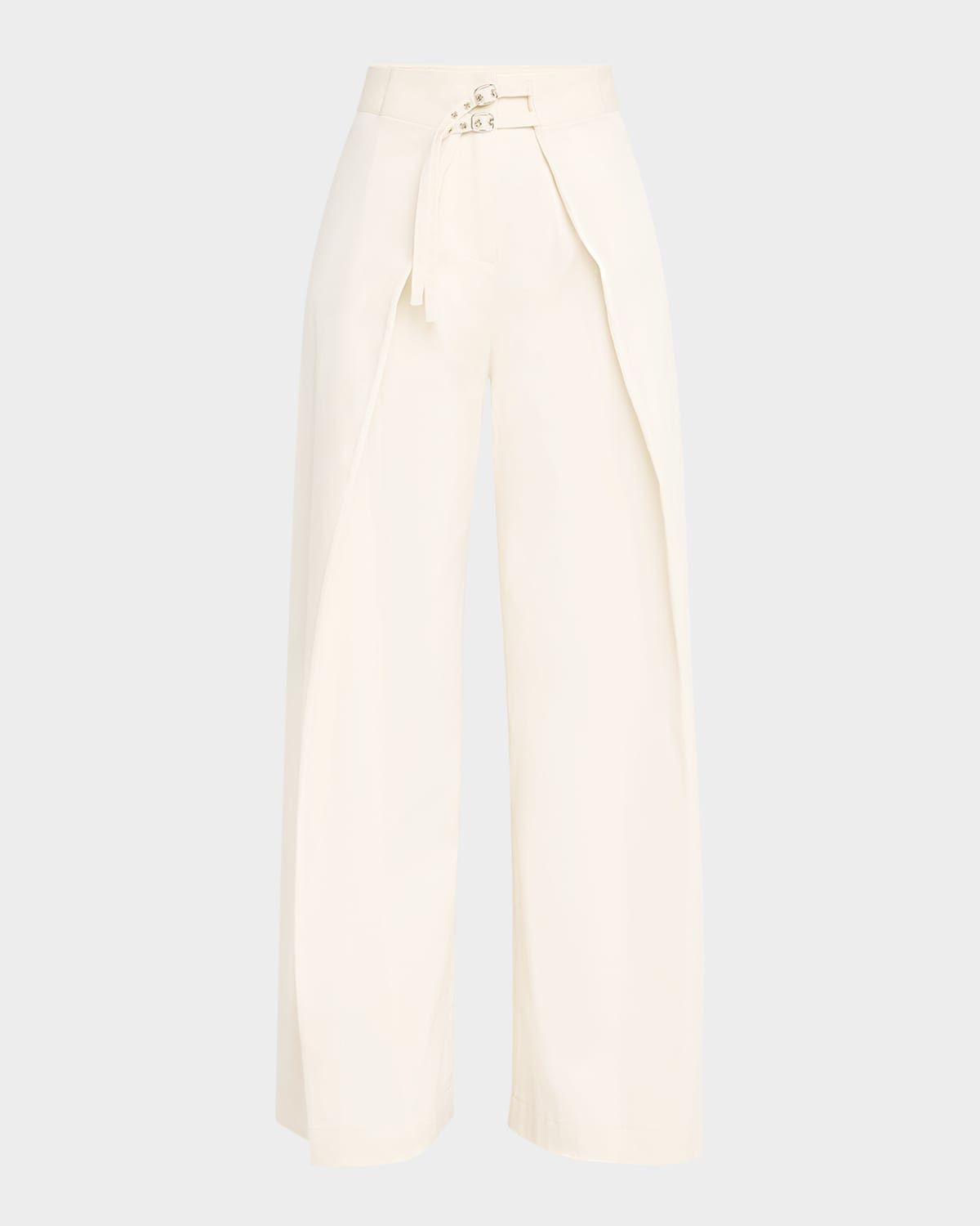 Utility Wrap Trousers | Neiman Marcus