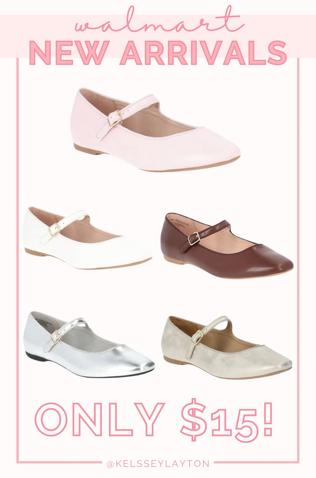 Walmart new arrival, time and tru Mary Jane flats 

#LTKStyleTip #LTKShoeCrush #LTKFindsUnder50