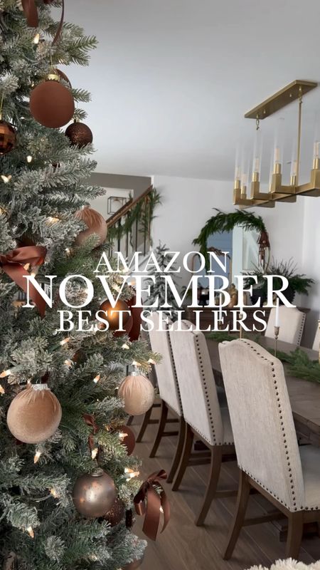 November Best Sellers! Bissell spot cleaner, wrapping paper cutter, gold tree figurines, flocked velvet ornaments, faux rabbit fur throw pillows, faux fur hide, norfolk pine garland, norfolk pine stems, pre lit branches, gold bells, robot vacuum/mop, christmas decor, home gadgets


#LTKHoliday #LTKhome #LTKGiftGuide