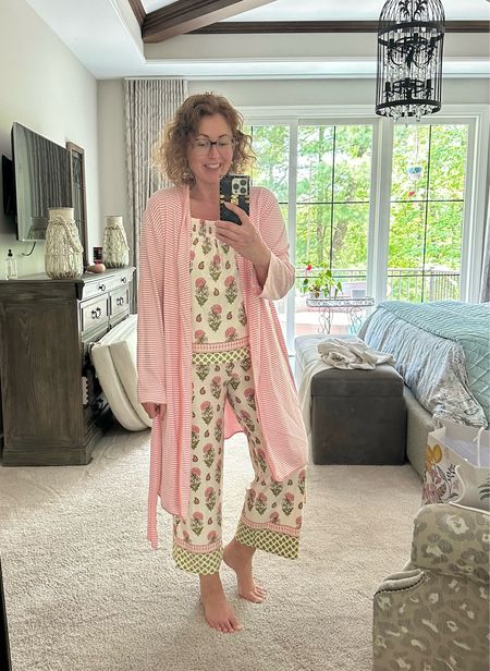 Cooling pajamas for perimenopause 👌🏼 

#LTKOver40 #LTKSeasonal