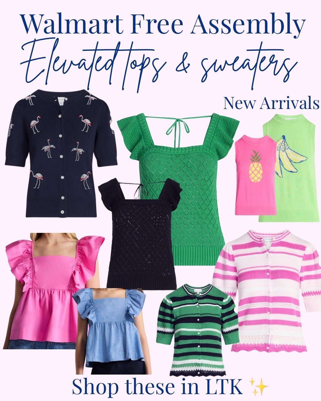 Free Assembly New Arrivals ✨

Boutique-inspired tops, cardigans, sweaters, and elevated basics from Free Assembly at Walmart. These colorful new arrivals are perfect for transitioning from summer into fall while keeping your wardrobe polished and timeless.

I have ordered my favs!! 💕😍

#FreeAssembly #WalmartFashion #BoutiqueStyle #CardiganStyle #ElevatedBasics #AffordableFashion #LTKStyle #FashionOver50 #FashionOver40 #WomensFashion