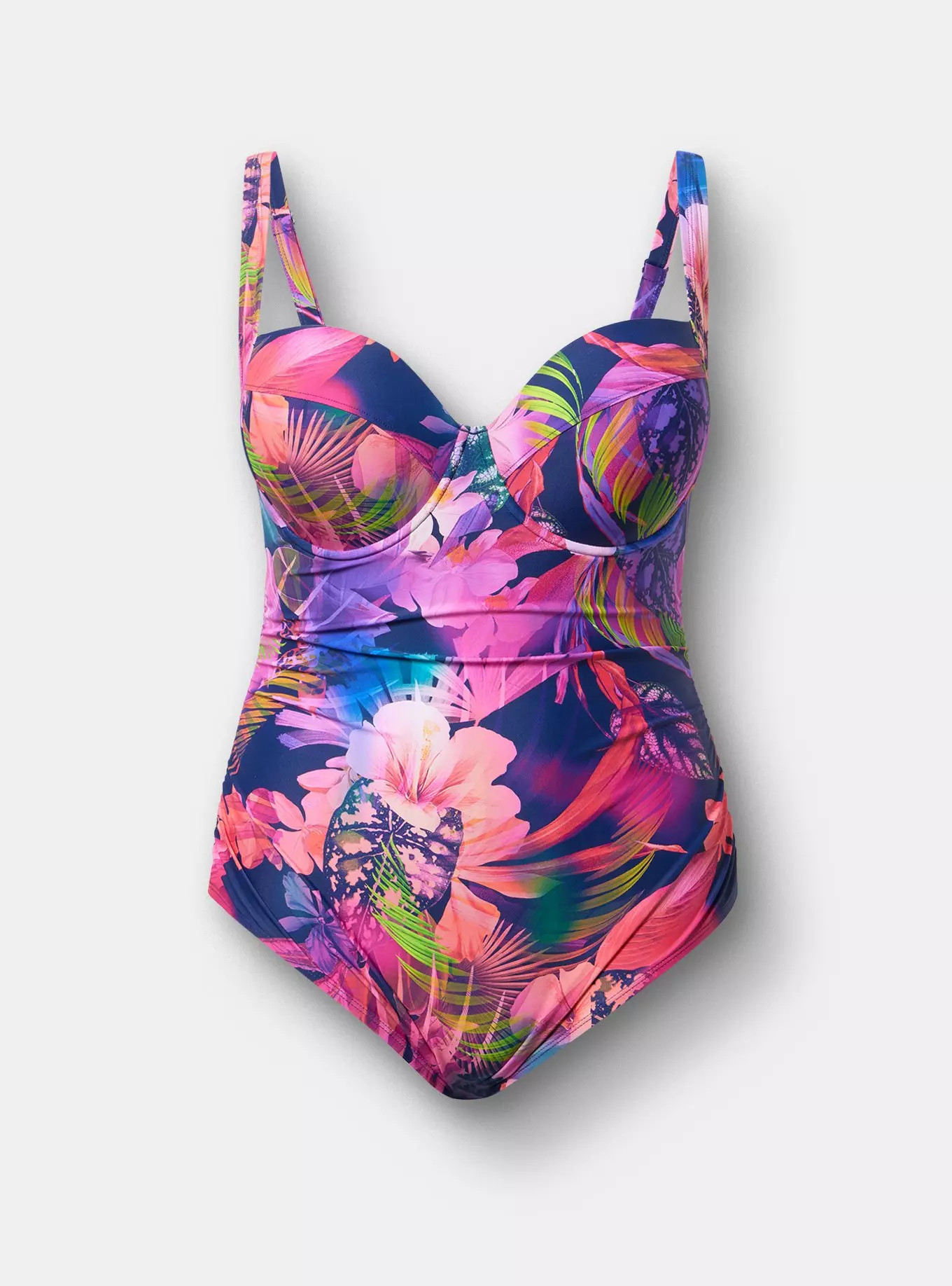 Slim Fix Push-Up Cheeky One Piece Swimsuit | Torrid (US & Canada)