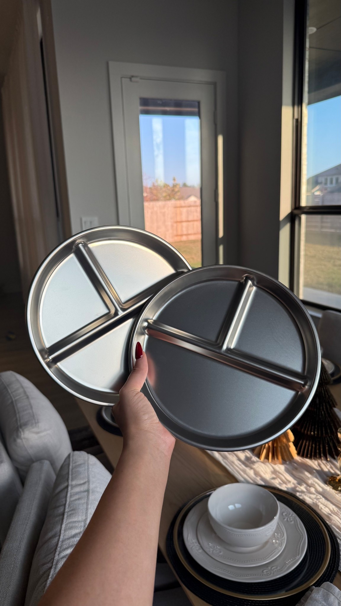 Stainless steel plates perfect for your toddler and kiddos  

#LTKKids #LTKfoodie #LTKmomlife