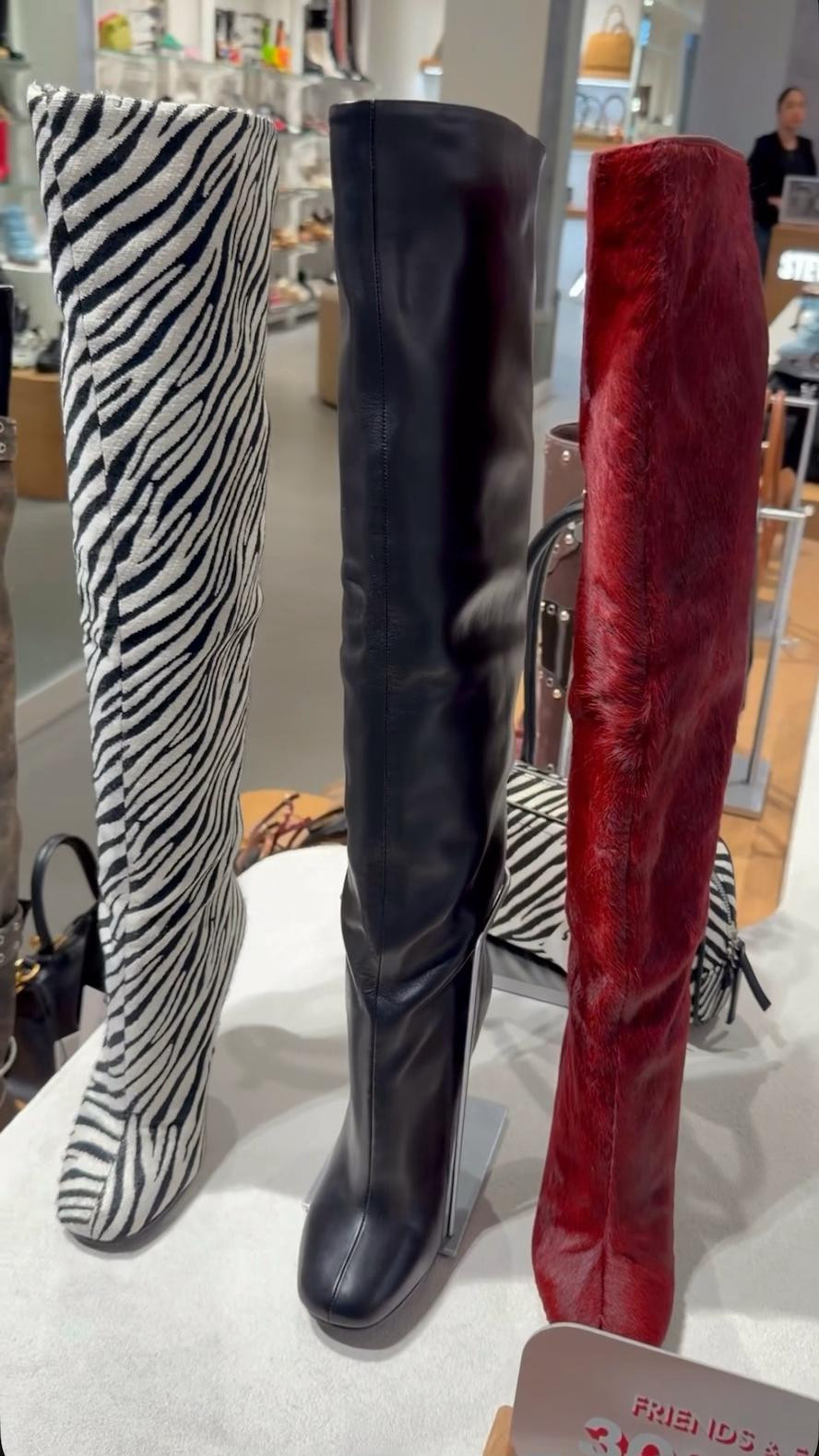 
Y’all… these Steve Madden boots have me in a chokehold .
From the bold zebra print to the classic black leather and that rich burgundy thigh-high — each one is giving a whole different mood!
Soft textures, sleek silhouettes, and pure fall drama.
And yes… they’re 30% off right now, so you already know I had to buy them.

#SteveMadden #LTKSale #LTKFinds #FallStyle #ThighHighBoots #OverTheKneeBoots #StatementStyle #LTKFashion #FallOOTD #StyleInspo


#LTKMidsize #LTKSeasonal #LTKStyleTip