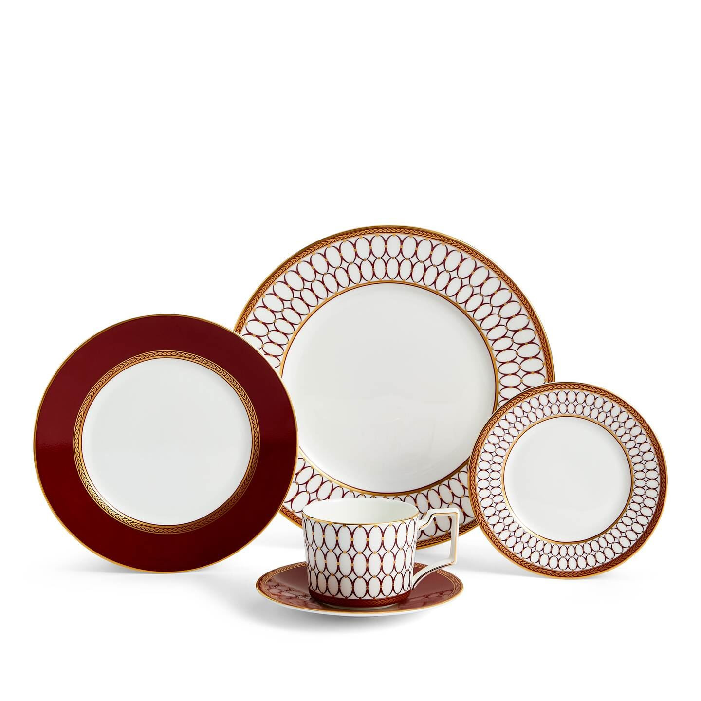 Renaissance Red 5 Piece Set | Wedgwood | Wedgwood