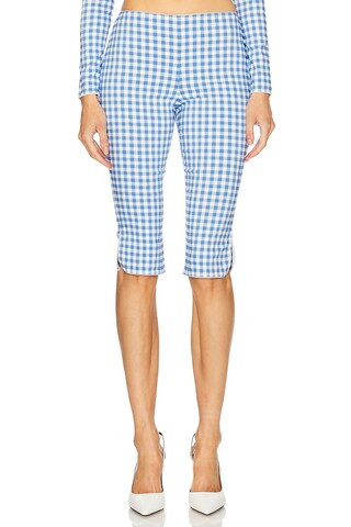 Belinda Top in Blue & White | Revolve Clothing (Global)