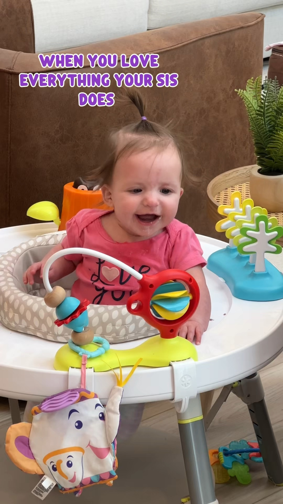 Baby Activity Center 

Our 5 month old loves playing in the Skip Hop Activity Center. Big sis is playing with Play Day Click & Throw from Walmart 🫶🏼

Toddler activities 
Baby activities 

#LTKKids #LTKFamily #LTKBaby
