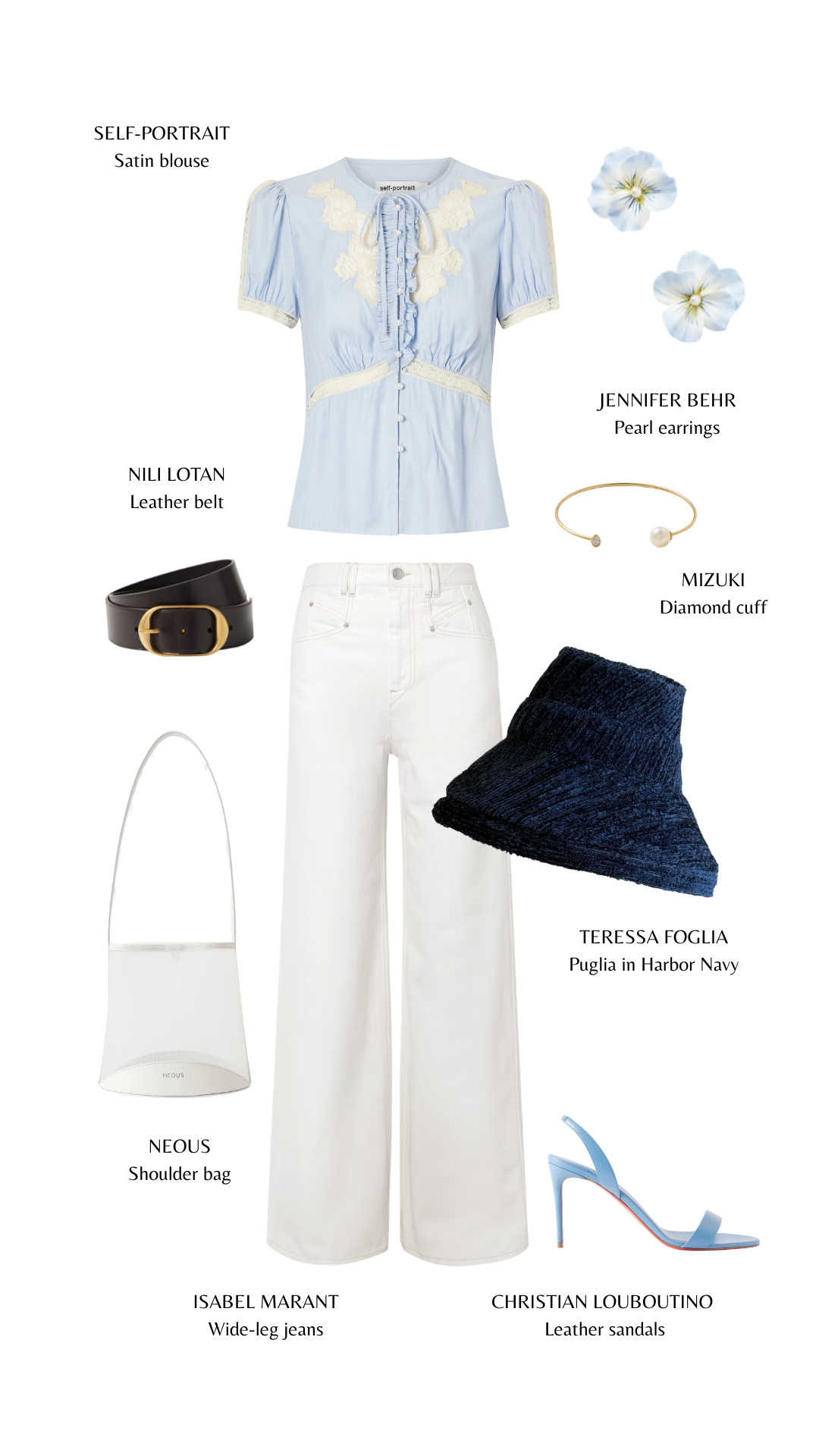Soft blues, crisp whites, and refined details create a look that feels effortlessly polished from sunrise to sunset. ✨💙
 

 #LTKgrwm #LTKootd